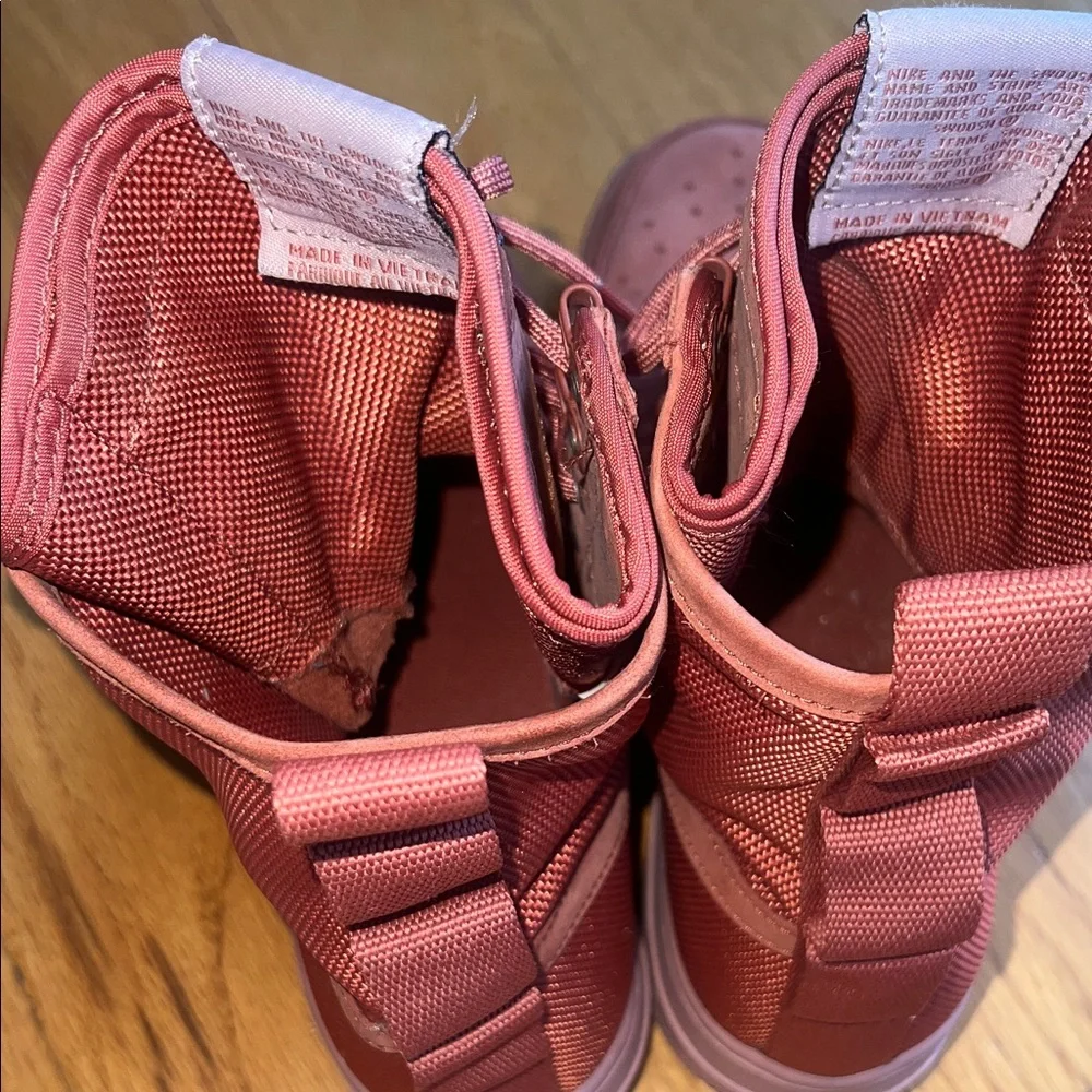 Nike Women's High Top Sneakers - Dusty Rose - Picture 5 of 6